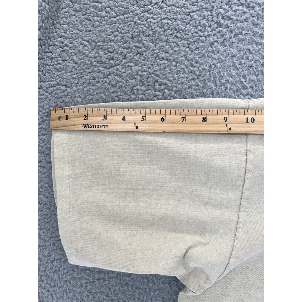 BADGER SPORTSWEAR‎ T Shirt CAYMAN ISLAND Men's XL US Single Stitch Beige READ - Picture 10 of 16